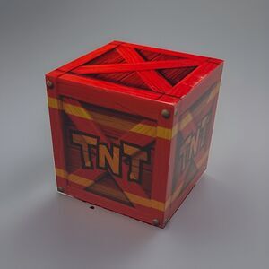 Crash Bandicoot TNT Crate Light Sound Paladone Gaming Lamp Tested Works